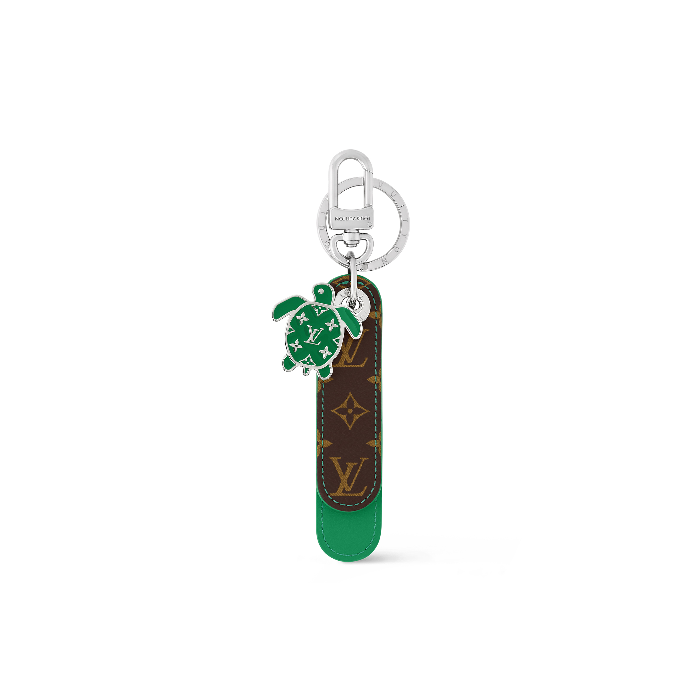 l0*is V*t0n dragonne tab key holder and bag charm m02564